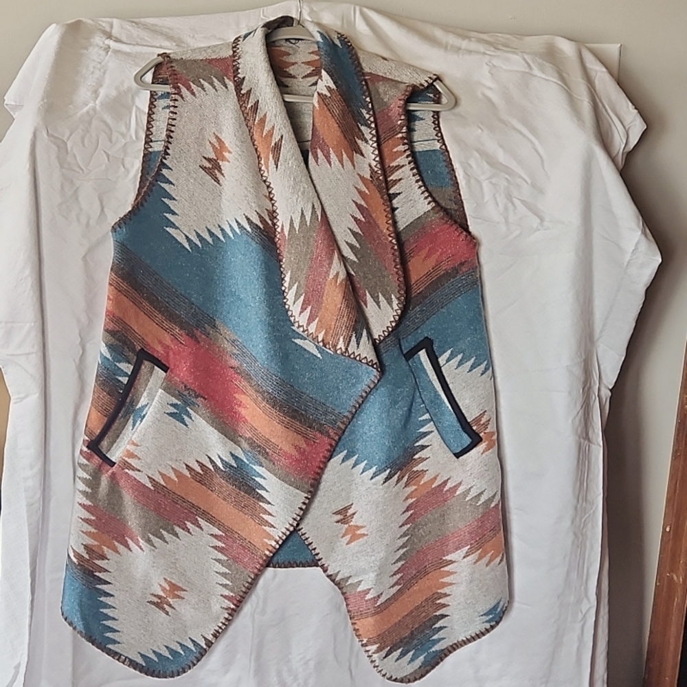 Southwestern Patterned Vest